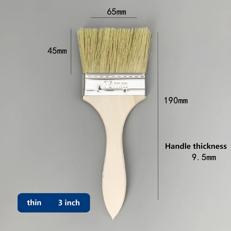 Malerpinsel mit Naturborsten – Präzisions Pinsel für Farbe, Lack & Lasur Kaufschwan® Pinsel 14 1 Stück