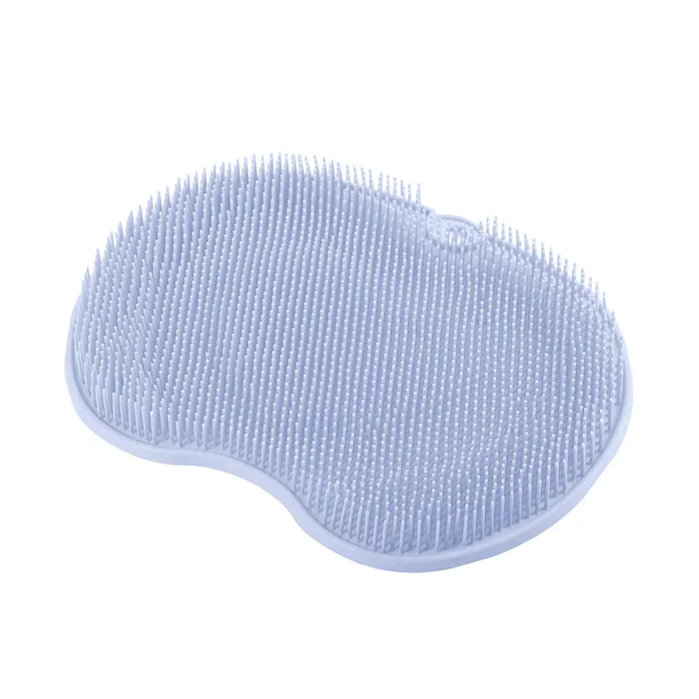 Silikon Dusch Massage Matte – Rutschfeste Fuß & Rücken Reinigungs- und Peelinghilfe Kaufschwan® Blau