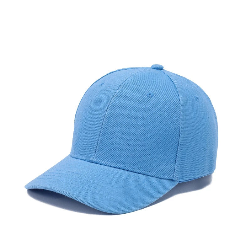 Kinder Baseballkappe | Verstellbare Sommer Baseballcap für Jungen & Mädchen | Reise & Outdoor Sonnenschutz Baseballcap Kaufschwan® Hellblau