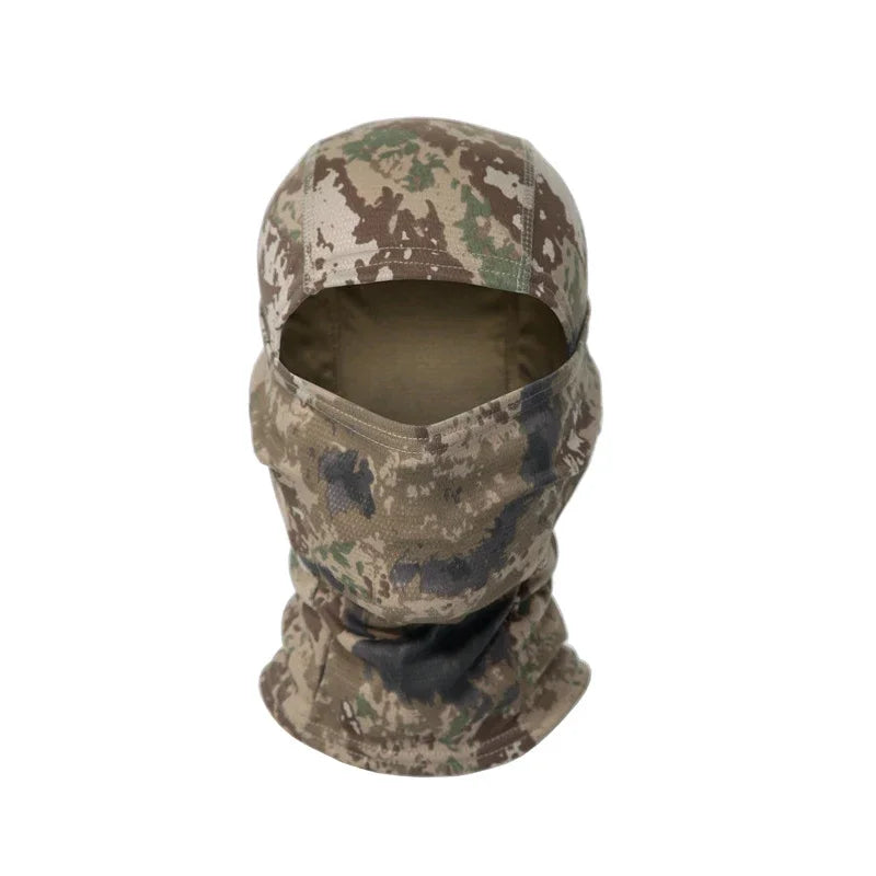 Camouflage Balaclava Mütze – Vollgesichtsmaske für Radfahren & Outdoor Sport | Skimaske Motorrad Helm Unterziehmütze Kaufschwan® Design 18