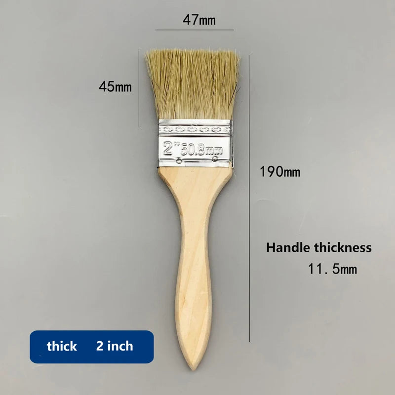Malerpinsel mit Naturborsten – Präzisions Pinsel für Farbe, Lack & Lasur Kaufschwan® Pinsel 9 1 Stück