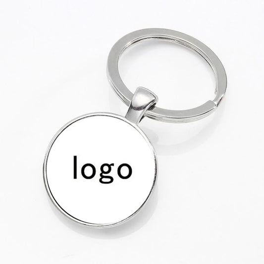Personalisierter Schlüsselanhänger mit Logo – Individuelle Schwarz-Weiß oder Farb-Foto Gravur | Firmenlogo & Persönliches Geschenk Kaufschwan®