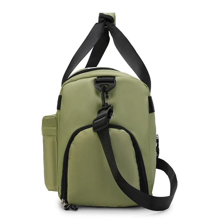 Große Reisetasche mit Viel Stauraum – Carry-On Tasche mit Trocken- & Nassfach | Multifunktionale Unisex Wochenend- & Nacht Tasche Kaufschwan®