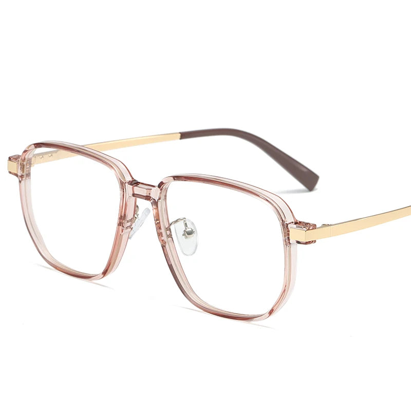 Anti-Blau-Licht Brille – Modische Jelly-Farbige Computerbrille | Blau-Licht-Filter Brille für Büro & Alltag Kaufschwan® Rosa