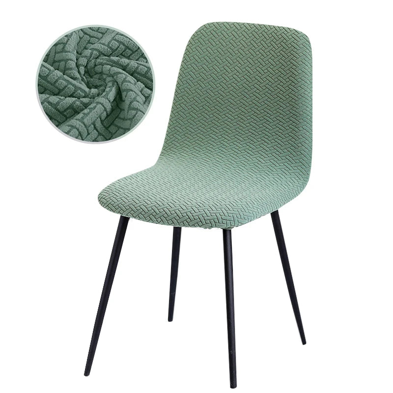 Hochwertiger Samt Stuhlbezug 1/2/4/6 Stück – Elastischer Esszimmer Stuhlüberzug | Zwei Stoffvarianten Stuhlbezüge für Zuhause Kaufschwan®