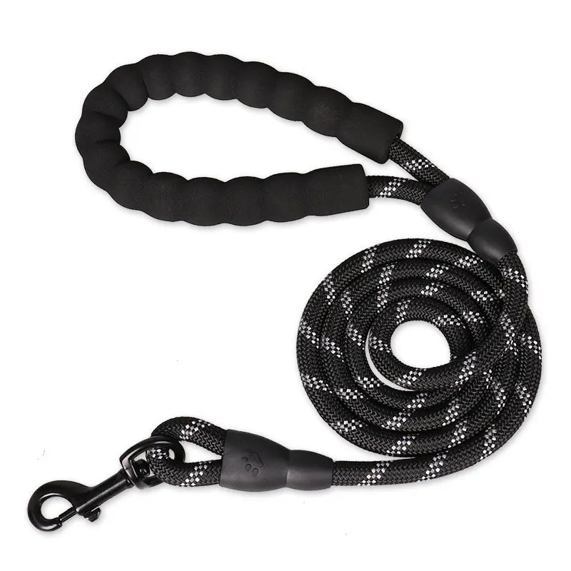 Reflektierende Hundeleine Stark 150/200/300cm Verstellbar Robuste Führleine für Kleine Große Hunde Kaufschwan®