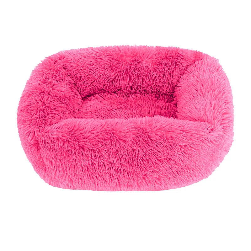 Plüsch Haustierbett Sofa – Flauschiges Kissenkorb Bett für Hunde & Katzen Kaufschwan®