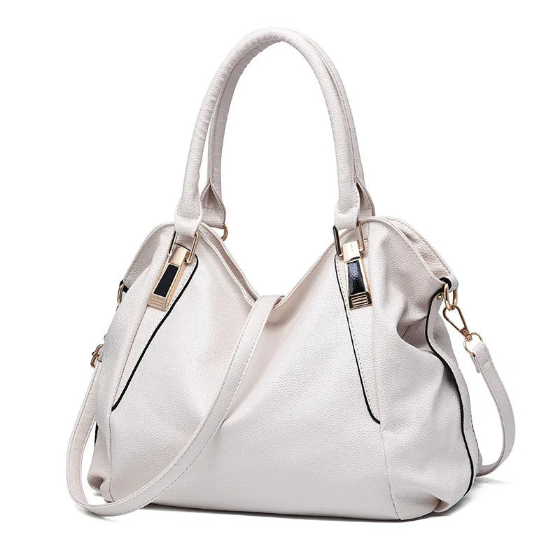 Luxus Designer Damenhandtasche aus Weichem Leder – Große Modische Tasche | Schulter- & Crossbody Damen Tasche Kaufschwan®
