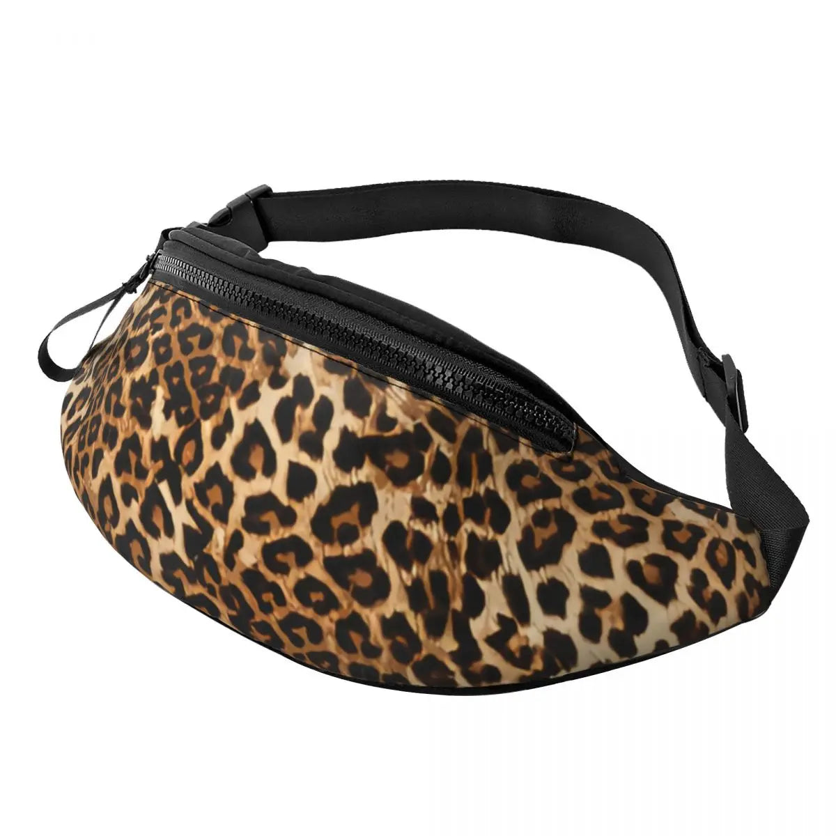Leopardenmuster Gürteltasche – Unisex Hüfttasche | Cheetah Print Crossbody Bag für Laufen, Reisen & Handy