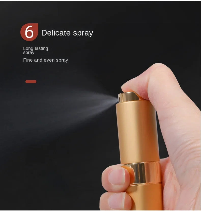 8ml Parfüm Nachfüllflasche – Aluminium Refill Spray Atomizer | Tragbare Reise-Parfümflasche Kaufschwan®