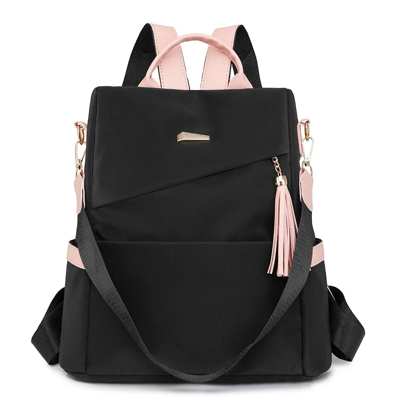Damen Rucksack Mode | Wasserdicht Weiches Leder Schul- & Reiserucksack