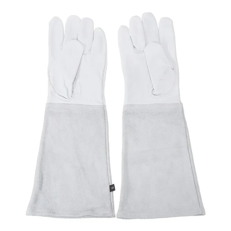 Robuste Dornenfeste Gartenhandschuhe mit Langem Schutz Ärmel für Rosenschnitt Arbeit Kaufschwan®
