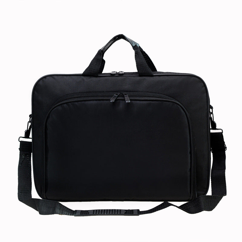 Business Nylon Laptop Schultertasche – Tragbare Computer Handtasche mit Reißverschluss im Schlichten Design Kaufschwan®