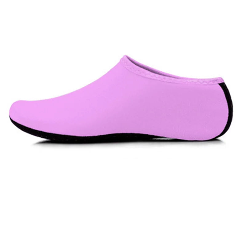 Outdoor Strand / Tauchsocken – Schnelltrocknend mit Schnittschutz & Rutschfester Sohle für Surfen & Schnorcheln Kaufschwan® Lila 44/45