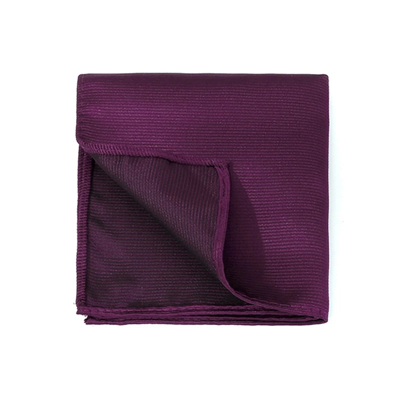 Klassisches Herren Einstecktuch – Mehrfarbig, Einfarbig & Gestreift, Elegantes Business-Accessoire für Anzüge Kaufschwan®