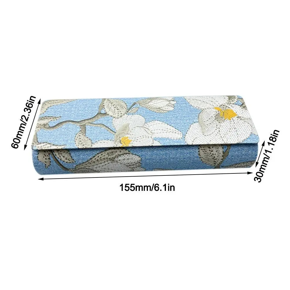 Tragbares Besticktes Brillenetui – Chinesischer Stil Sonnenbrillen Tasche für Damen und Herren Kaufschwan®