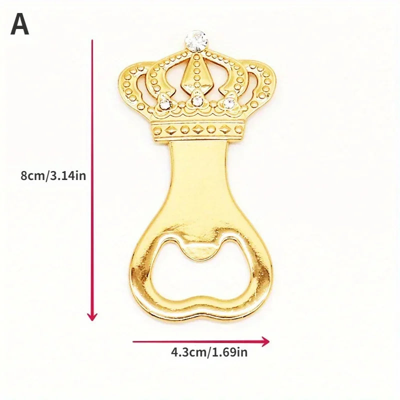 Gold Kronen Flaschenöffner – Elegantes Hochzeits Geschenk Party Favor Kaufschwan®