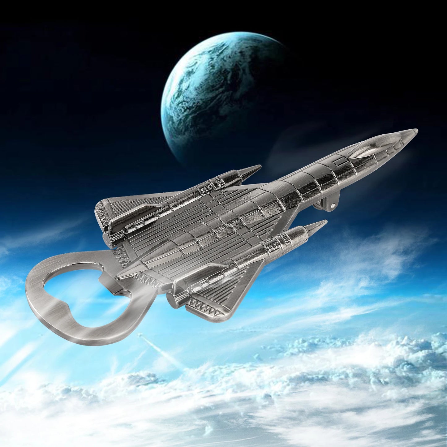 Flugzeug Flaschenöffner – Militär Design Metall Geschenk für Männer Kaufschwan®