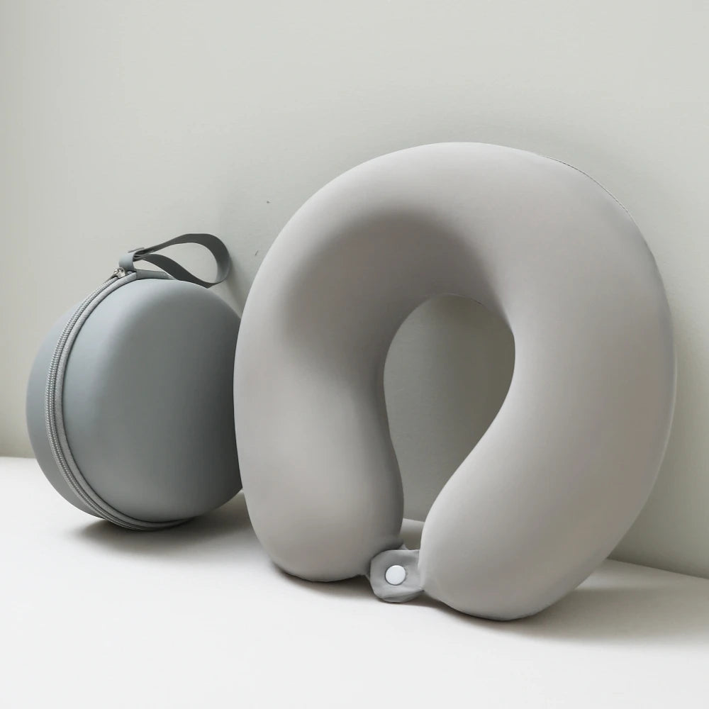 Multifunktionales U Förmiges Reisekissen – Memory Foam Nackenkissen mit Langsamer Rückfederung Kaufschwan®