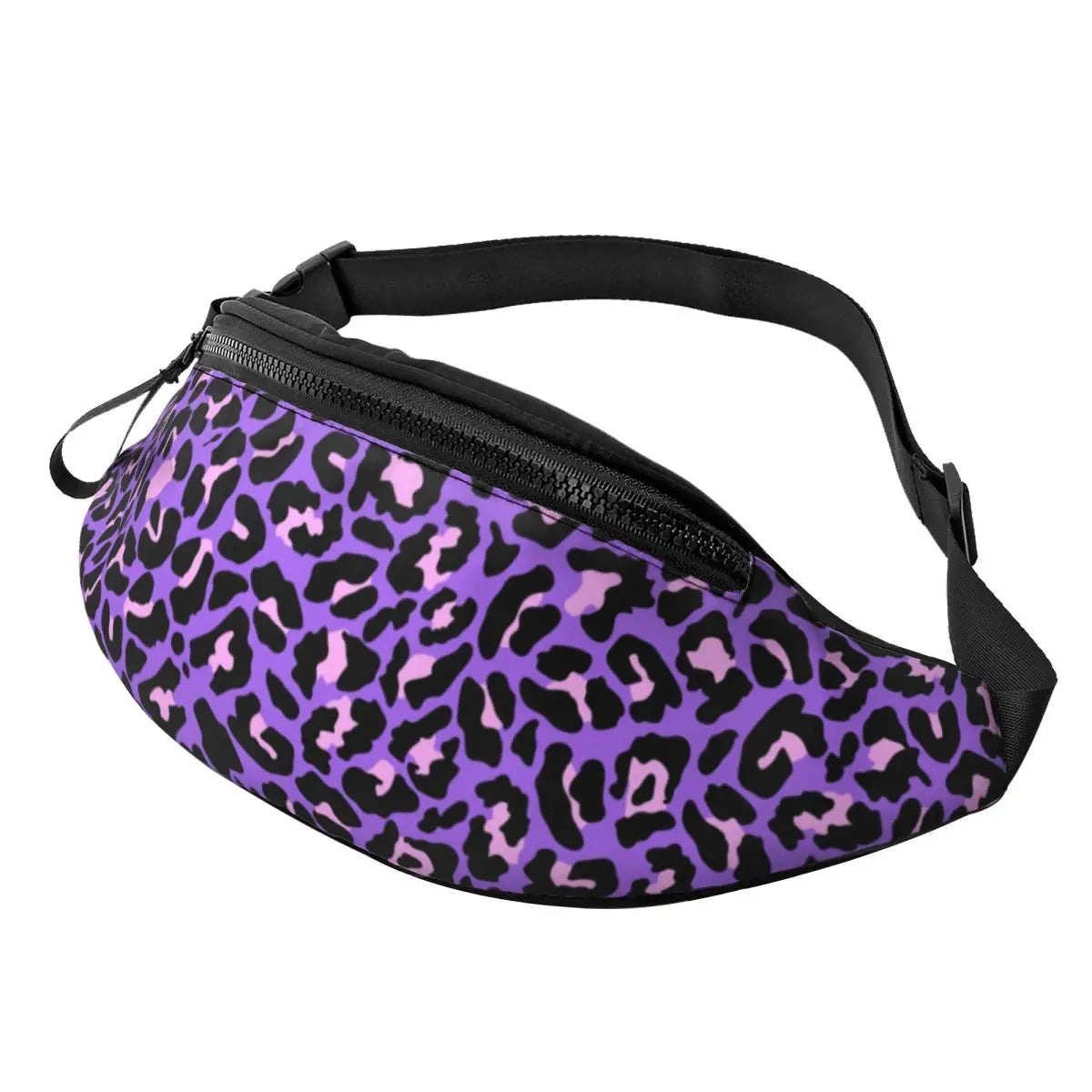 Leopardenmuster Gürteltasche – Unisex Hüfttasche | Cheetah Print Crossbody Bag für Laufen, Reisen & Handy