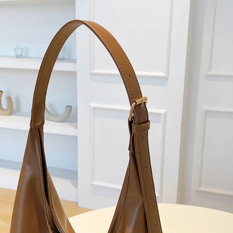 Große Damen Tote Tasche für Eine Schulter – Lässige & Vielseitige Crossbody Handtasche | Modische Schlichte City Tasche