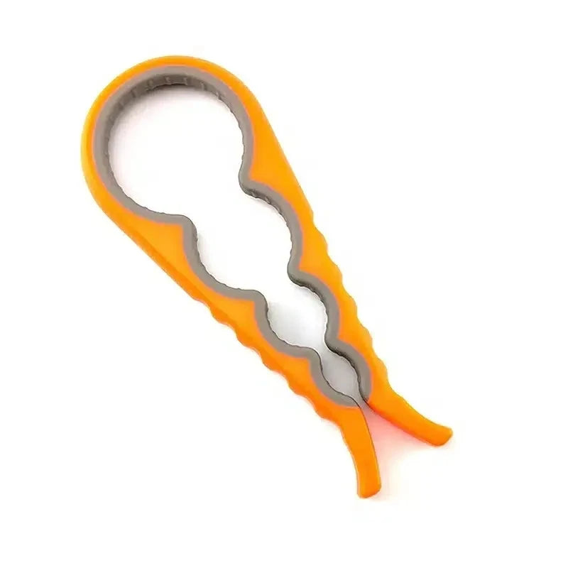 4-in-1 Multifunktions Öffner – Einfacher Griff für Gläser, Deckel und Flaschen Kaufschwan® Orange
