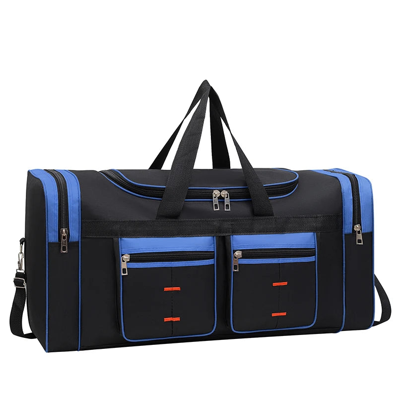 Große Gepäcktasche – Reisetasche mit Mehreren Fächern & Sporttasche mit Reißverschluss