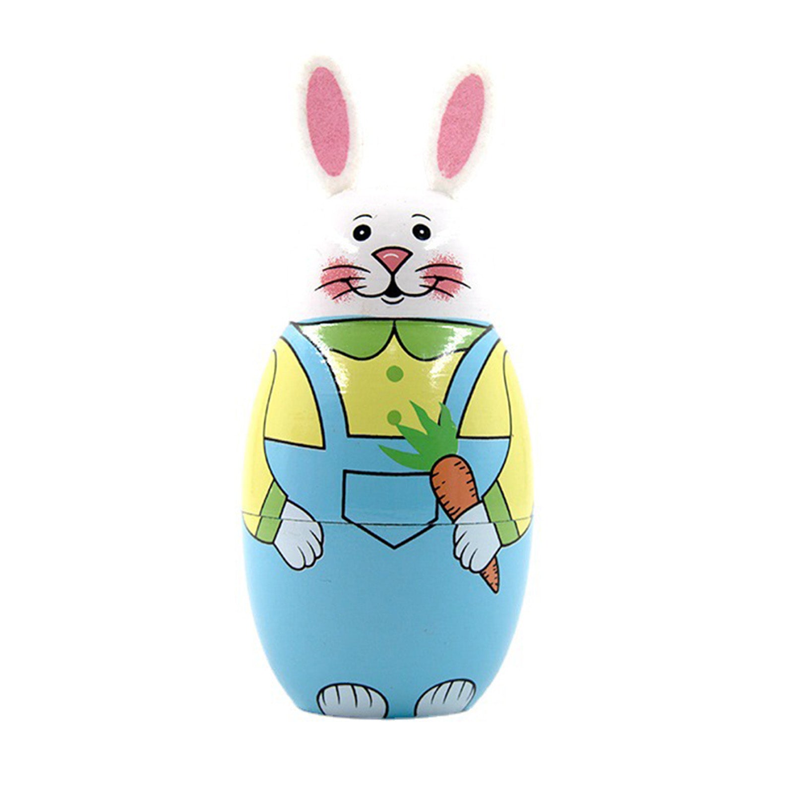 Holz Häschen Matrjoschka – Russische Nestpuppen für Kinder | Oster- & Geburtstagsgeschenk Kaufschwan®