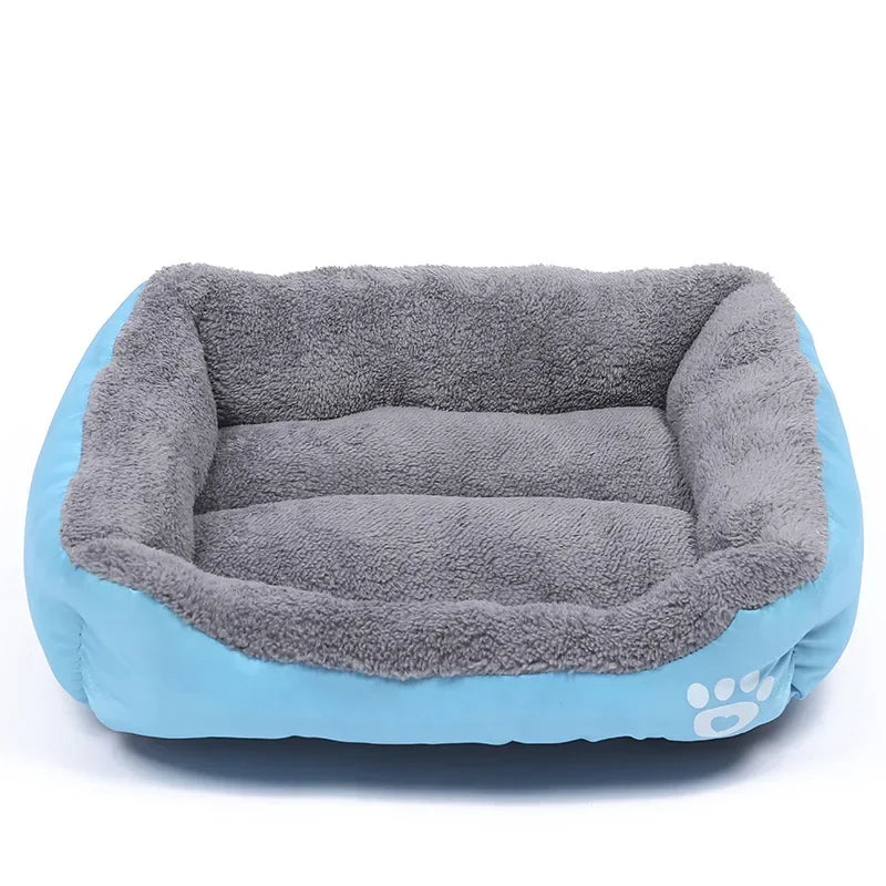 Weiches Warmes Haustierbett – Sofa Bett mit Wasserdichtem Boden für Hunde & Katzen
