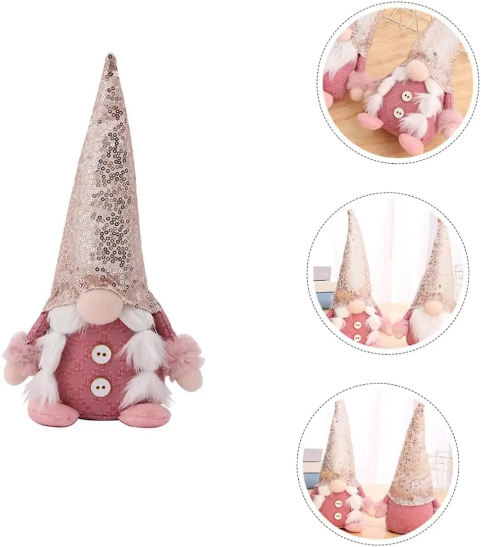 Weihnachten Wichtel – Glitzernde Plüschfigur | Einzigartige Weihnachtsdeko für Festliche Atmosphäre Kaufschwan®