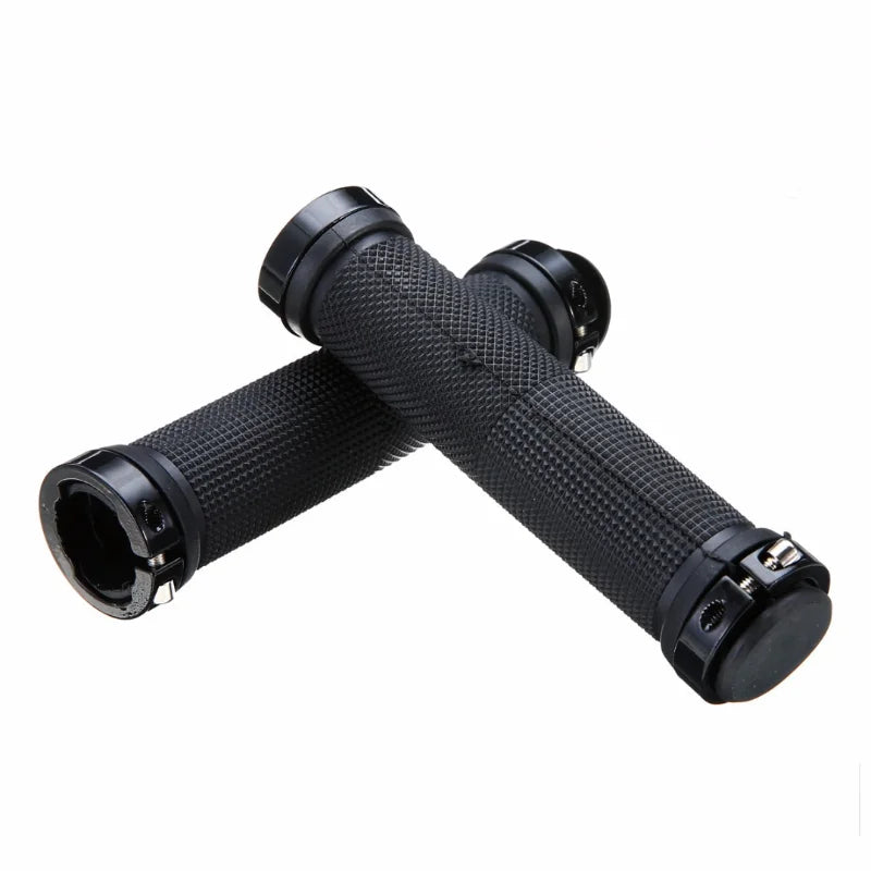 1 Paar MTB/Rennrad Lenkergriffe – Weiche Rutschfeste Gummigriffe mit Lock-On Befestigung & Bar End für Mountainbike & Rennrad Kaufschwan®