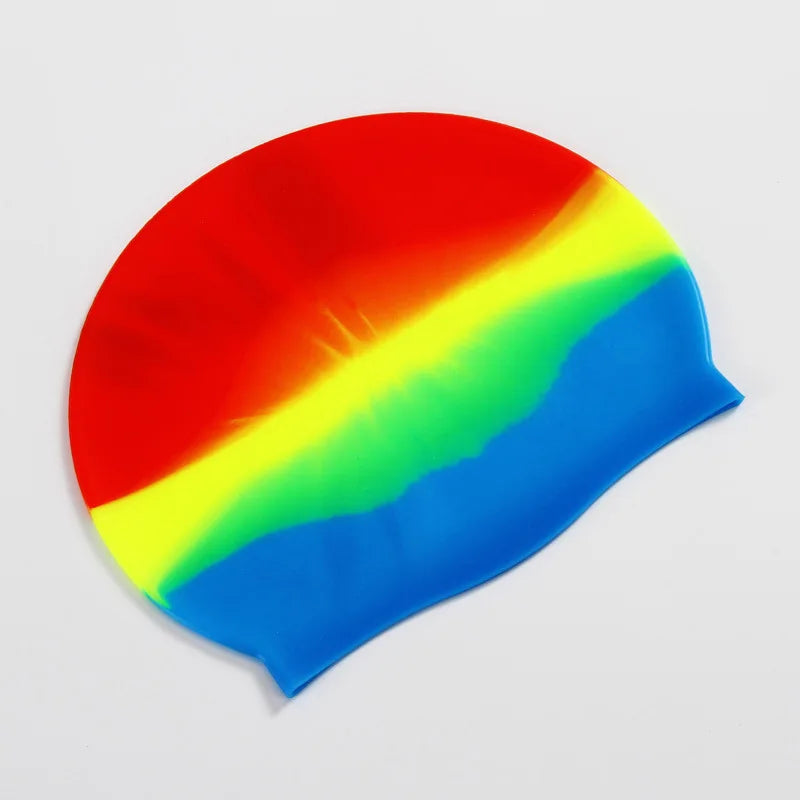Silikon Schwimmkappe – Wasserdicht & Elastisch | Badehaube für Lange Haare | Unisex Schutzkappe für Schwimmbad & Training Kaufschwan®
