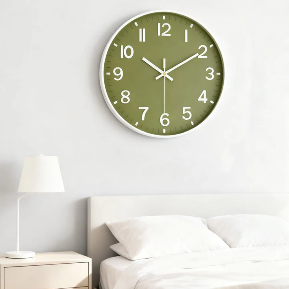 3D Zahlen Quarz Wanduhr – Leise Moderne Deko Uhr Kaufschwan®