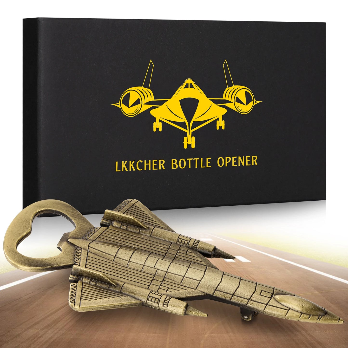 Flugzeug Flaschenöffner – Militär Design Metall Geschenk für Männer Kaufschwan®