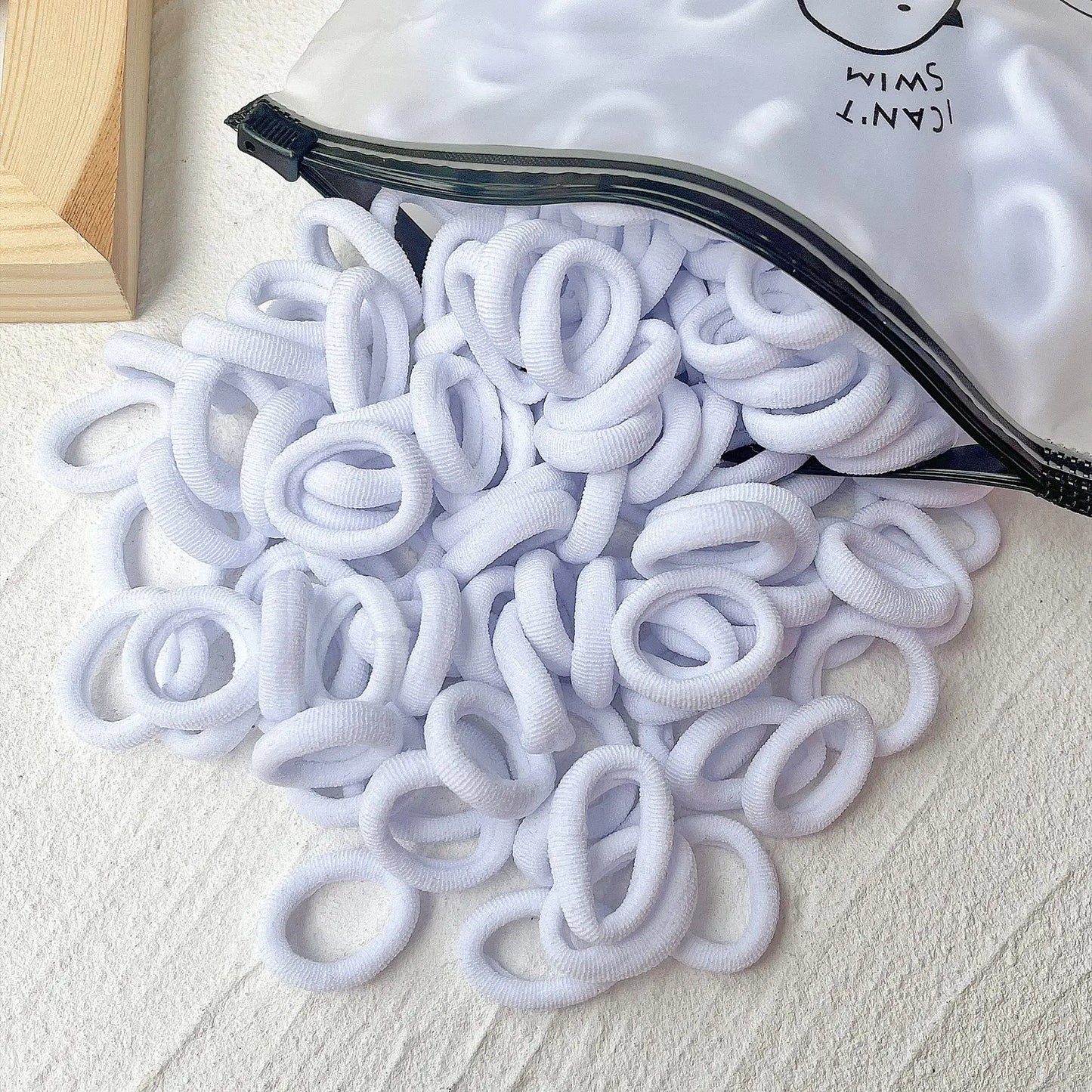 20/50 Stück Elastische Haargummis für Kinder | Bunte Süße Scrunchies & Haargummis für Mädchen & Babys | Weiche Haar-Accessoires Kaufschwan® Set 26 50 Stück