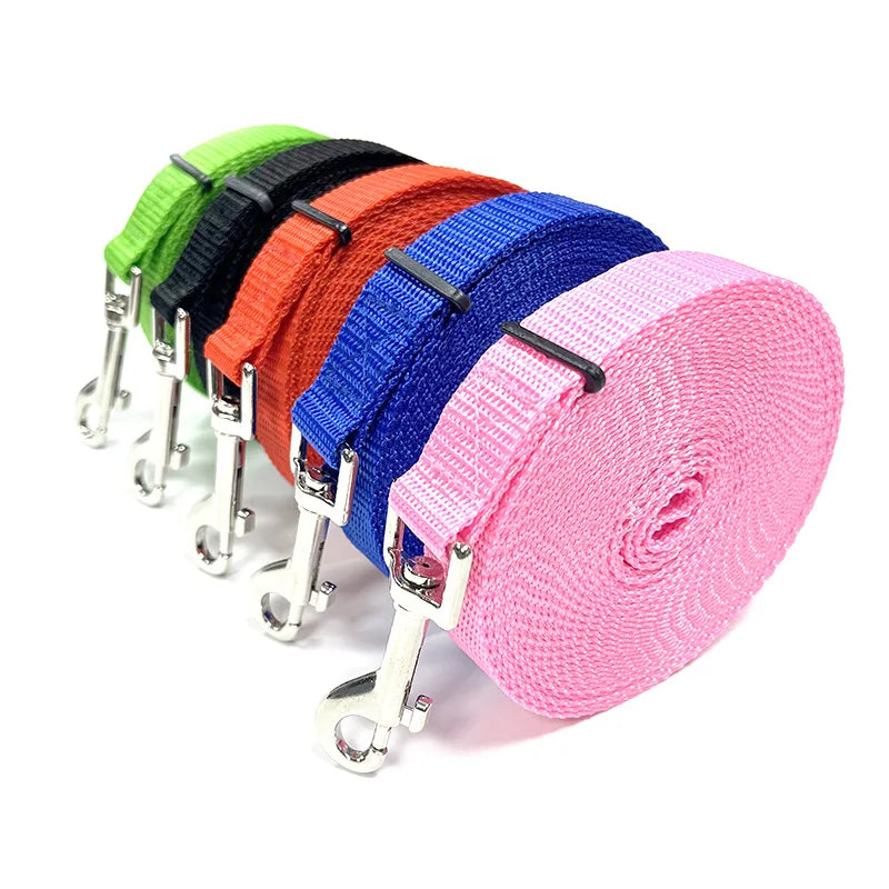 Lange Nylon Hundeleine 1.2M–30M Trainingsleine Verlängerte Kontrollleine für Outdoor Training Hunde Kaufschwan®