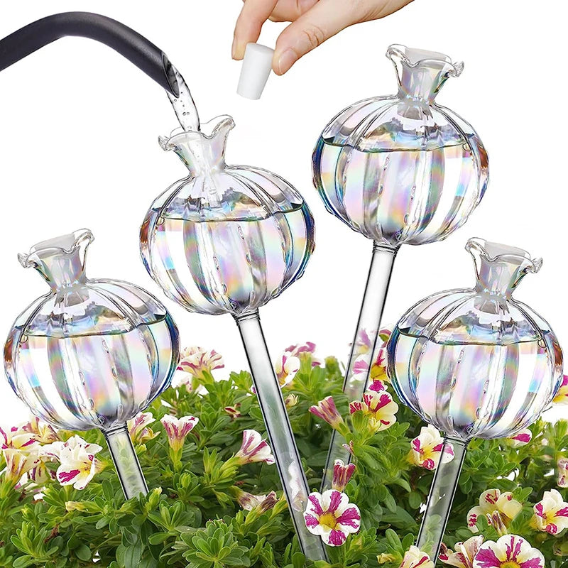 Pflanzenbewässerungs-Kugeln aus Kunststoff Glas – Automatisches Selbstbewässerungssystem | Leichtes Tropfbewässerungsgerät für Haus & Garten Kaufschwan®