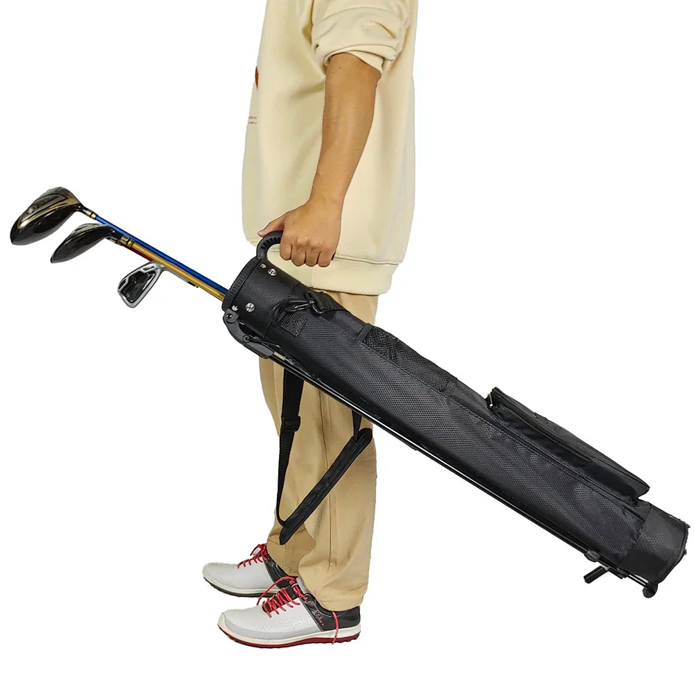 Leichte Golf Standtasche – Wasserdichte Golftasche mit Halterung | Tragbare Golf Schlägertasche für Damen & Herren Kaufschwan®