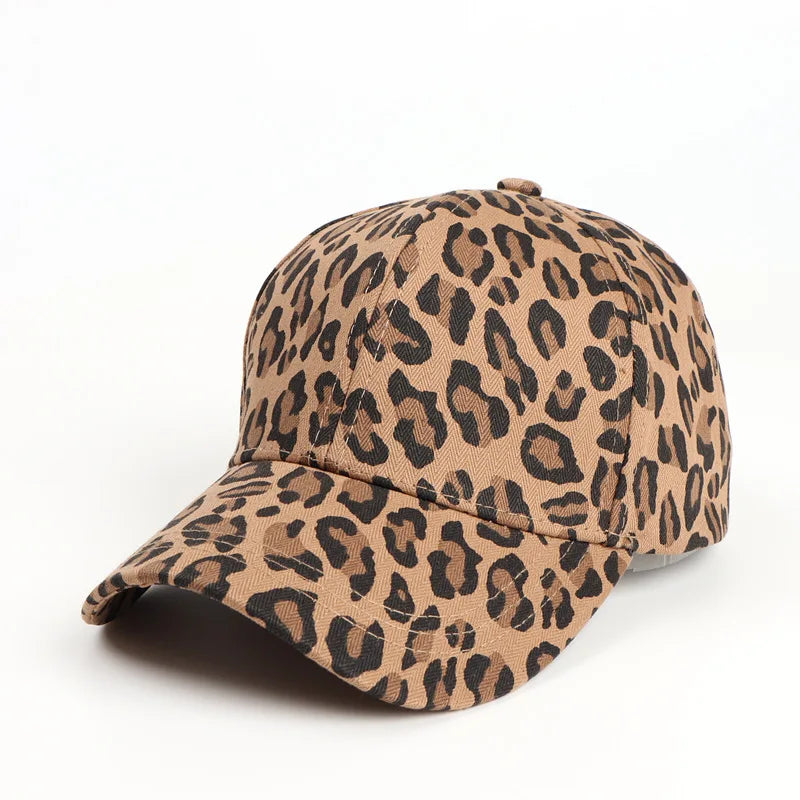Leopard Print Baumwoll Baseballkappe | Herren & Damen Snapback Hip Hop Hat | Frühling & Sommer Baseballcap | Verstellbare Peaked Cap Kaufschwan®