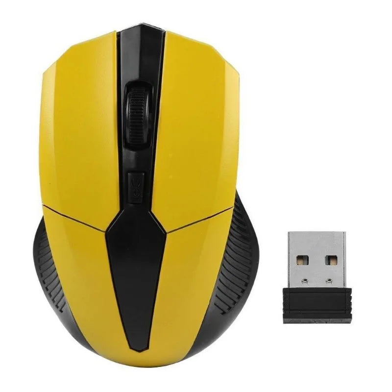 2.4GHz 1200DPI Kabellose Maus – Einstellbare Optische Gaming Maus für PC, Laptop & Büro Kaufschwan®