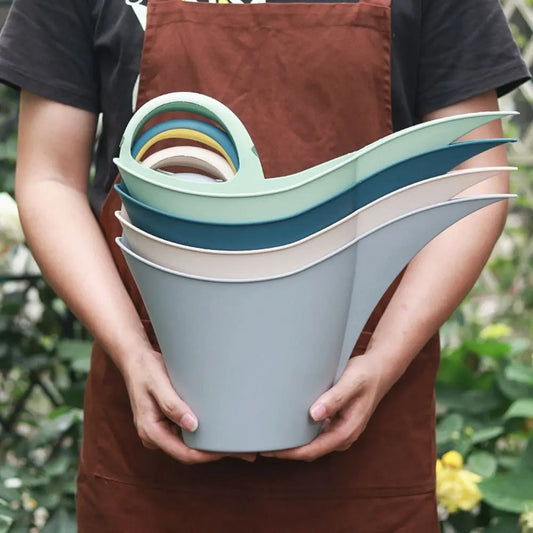 Große Gießkanne im Vintage-Stil – Dekorative Kunststoff-Gießkanne für Pflanzen, Blumen, Haus und Garten Kaufschwan®