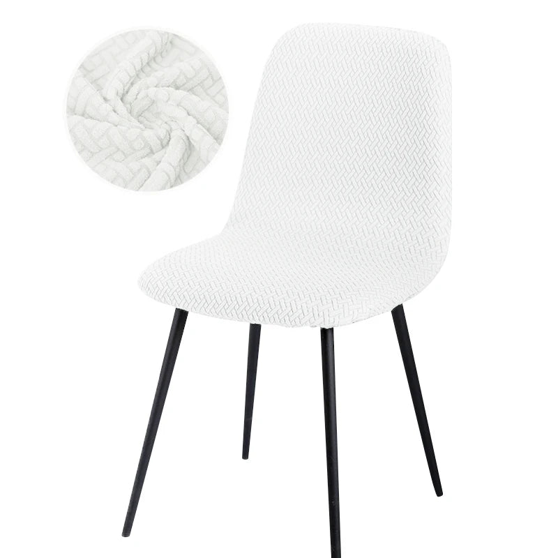 Hochwertiger Samt Stuhlbezug 1/2/4/6 Stück – Elastischer Esszimmer Stuhlüberzug | Zwei Stoffvarianten Stuhlbezüge für Zuhause Kaufschwan®