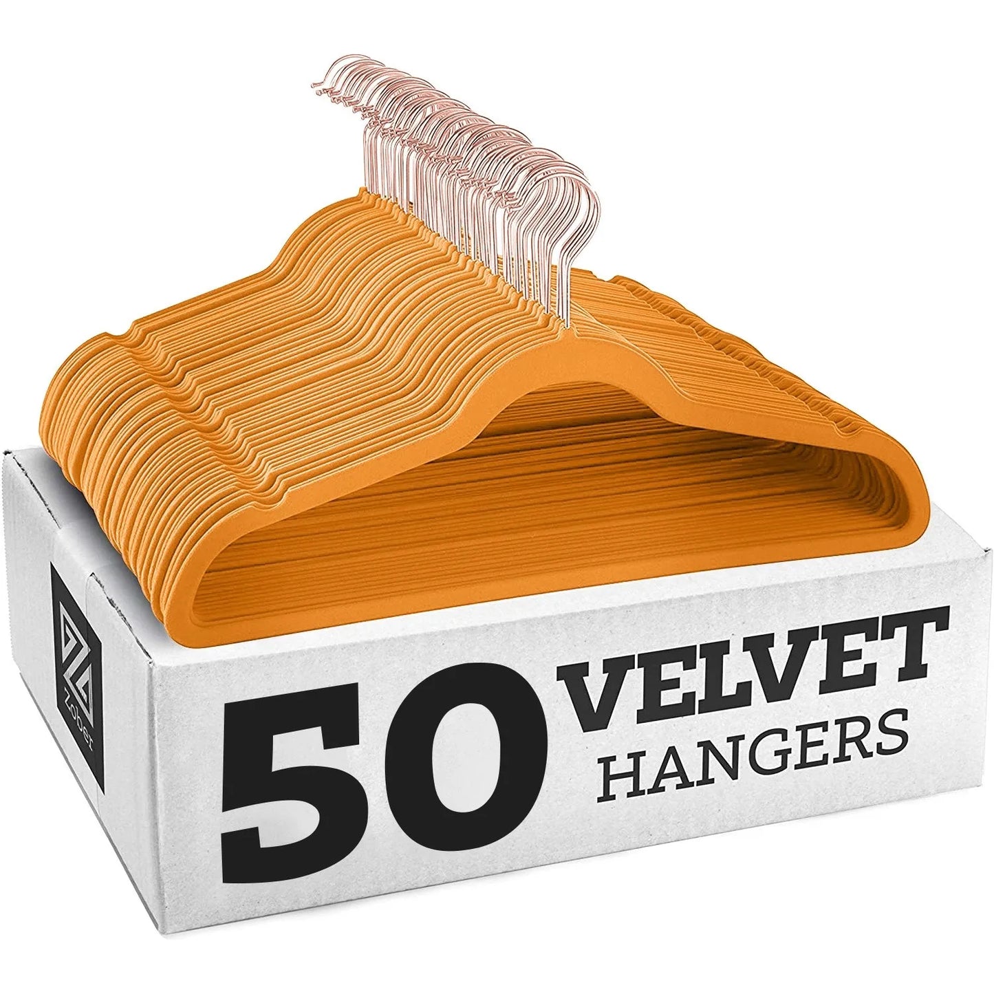 50er Set Kleiderbügel - Anti Rutsch Samt Kleiderbügel – Japanischer Stil für Kleider und Mäntel
