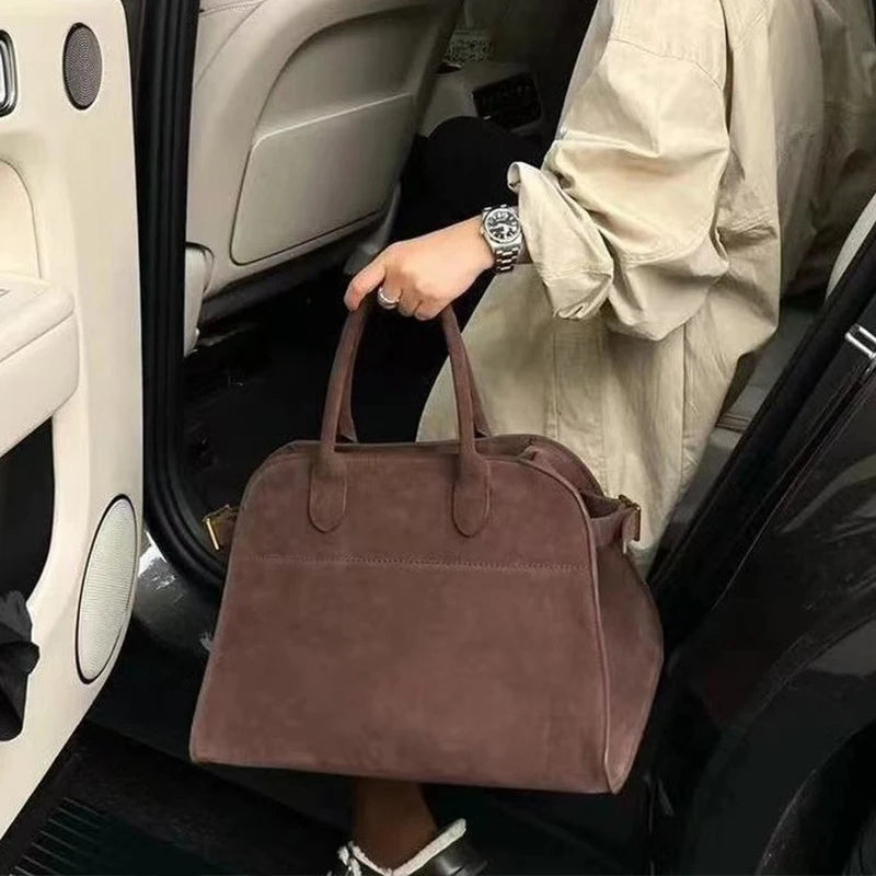 High-End Nischen Design Handtasche – Große Retro Pendler- & Outdoor Reisetasche | Neue Damenhandtasche für Herbst & Winter Kaufschwan®