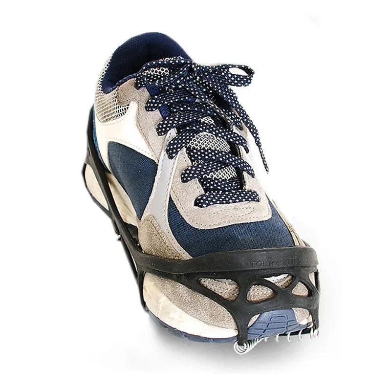 1 Paar Anti-Rutsch Eis Griffe Schuhüberzüge – Traktionsspikes für Eis & Schnee | Outdoor Gehen, Camping & Sport Crampons Kaufschwan®