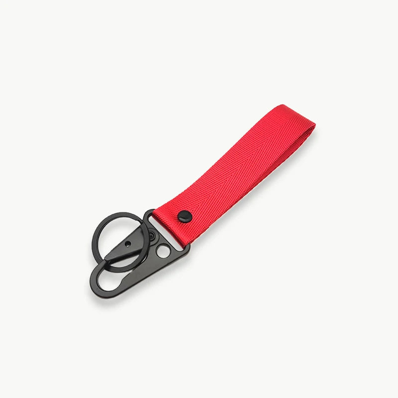 Personalisierter Schlüsselanhänger fürs Handgelenk – Mit eigenem Text oder Logo | Lanyard mit Clip für Auto & Motorrad, Unisex Design Kaufschwan®