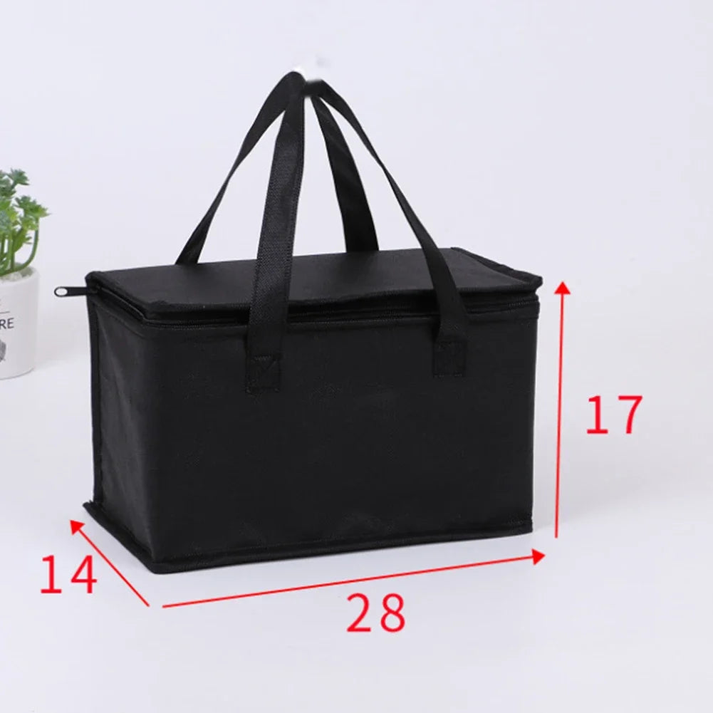 Tragbare Lunch- & Picknicktasche – Isolierte Thermo Food & Drink Bag | Kühltasche für Bier, Strand, Reisen & Roadtrips Kaufschwan®