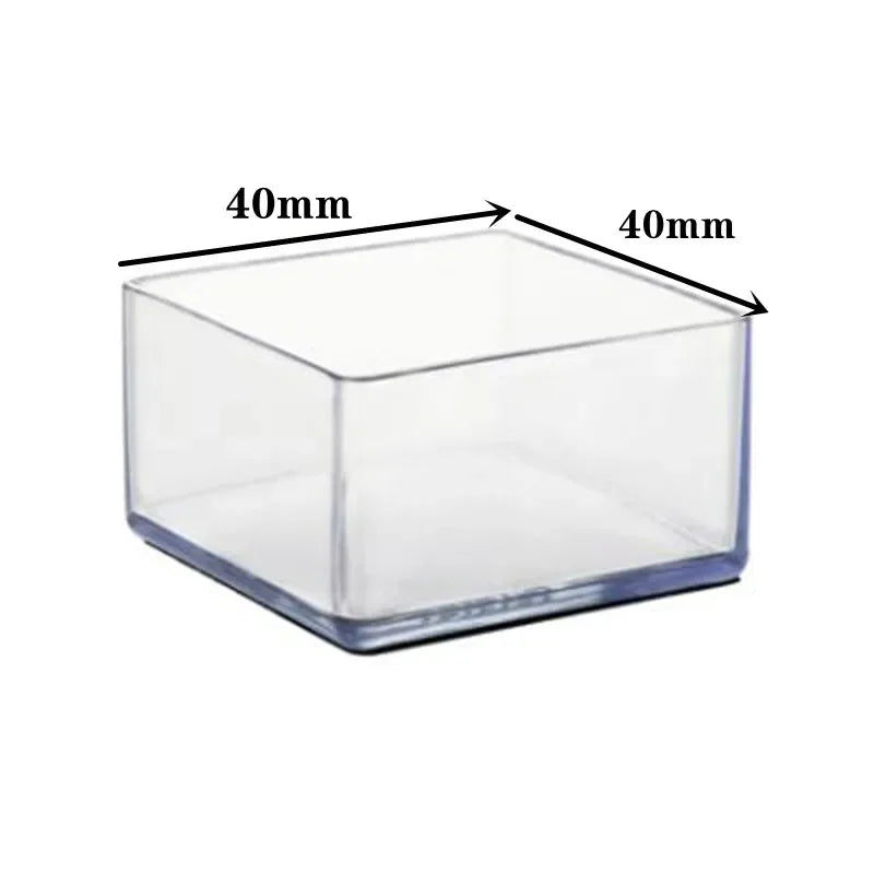 8 Stück Gummi Stuhlbein Kappen – Anti-Rutsch Möbel Füße Schutzpads | Tischbein Abdeckungen Endkappen & Möbel Ausgleichsfüße Kaufschwan® 40x40mm
