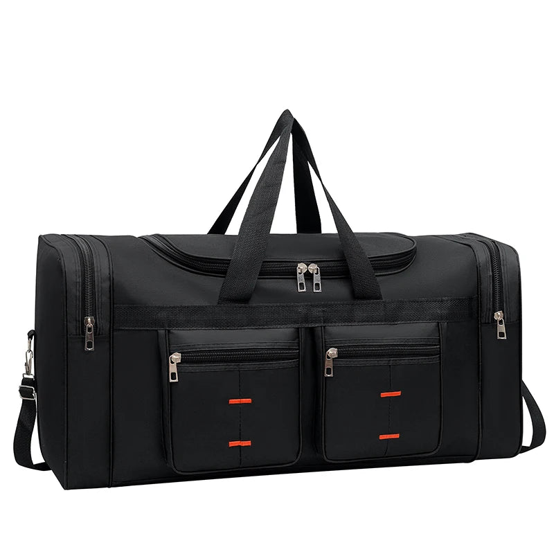 Große Gepäcktasche – Reisetasche mit Mehreren Fächern & Sporttasche mit Reißverschluss