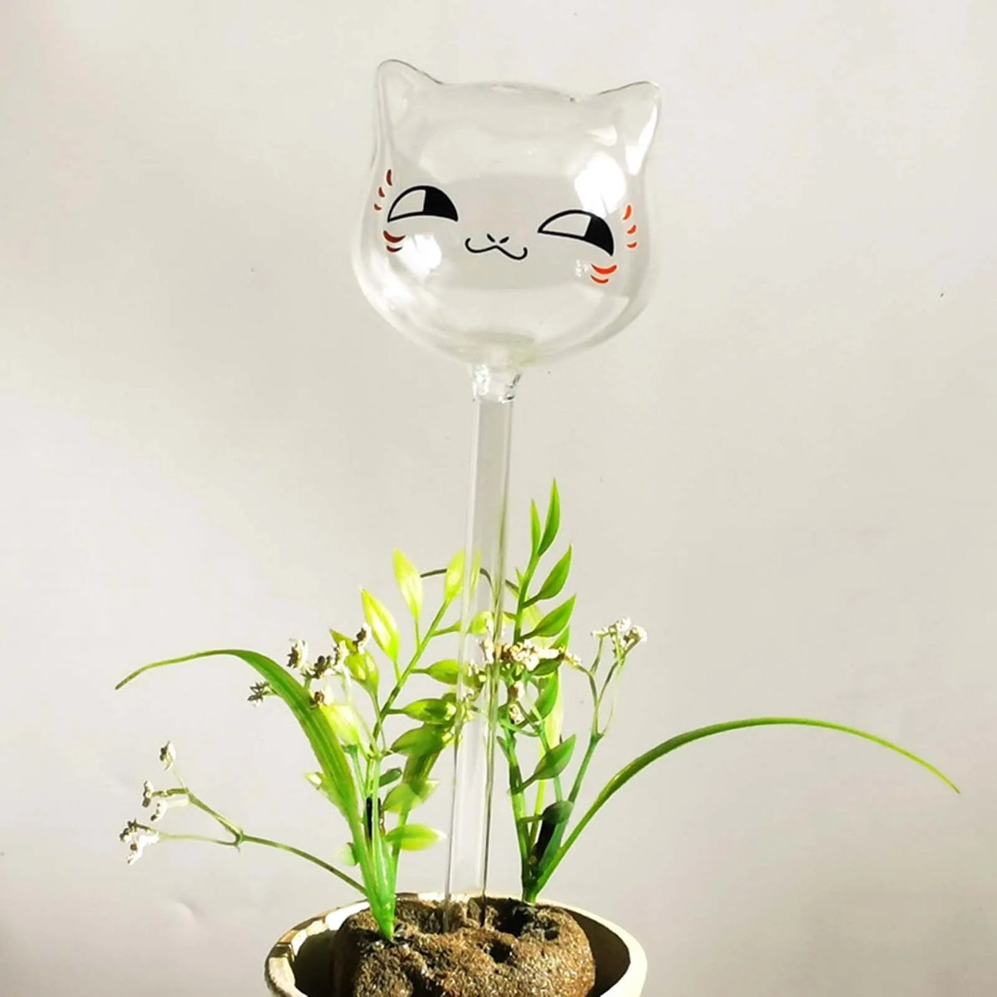 Automatische Pflanzenbewässerungskugeln aus Glas – Selbstbewässernde Kugeln | Transparentes Tropfbewässerungssystem für Haus & Gartenpflanzen Kaufschwan® Design 3